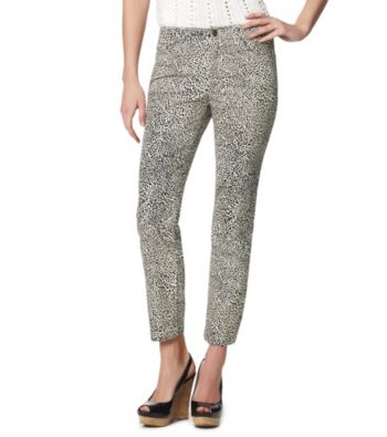 Jones New York Sport® Animal Print Cropped Jeans