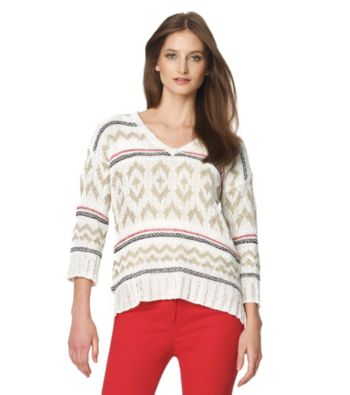 Jones New York Sport® Jacquard Sweater