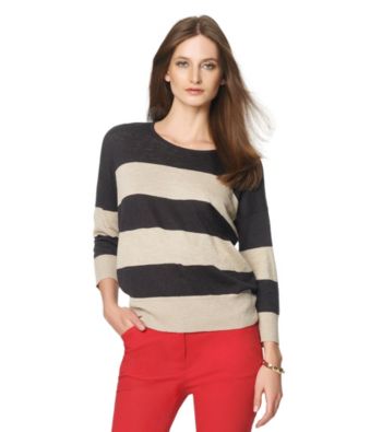 Jones New York Sport® Block Stripe Sweater