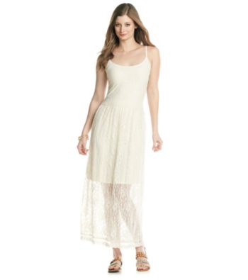 Chelsea &amp; Theodore All Lace Maxi Dress Women's