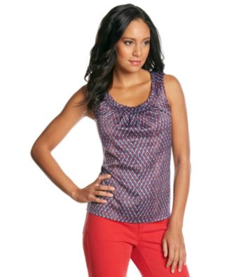 Anne Klein® Diamond Print Blouse