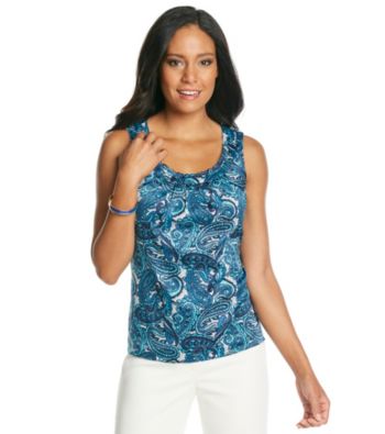 Anne Klein® Paisley Print Blouse