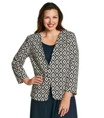Black Rain™ Plus Size Printed Jacket