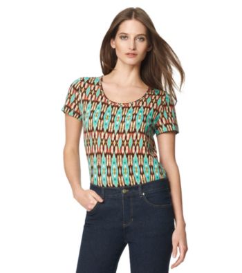 Jones New York Sport® Petites' Scoopneck Tee