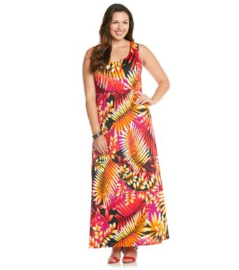 Notations® Plus Size Maxi Dress