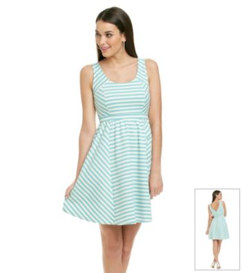 Jessica Simpson Sharane Striped Tank Dress
