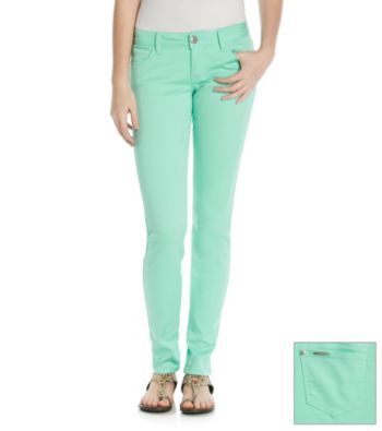 Celebrity Pink Juniors' Stretch Sateen Skinny Jeans