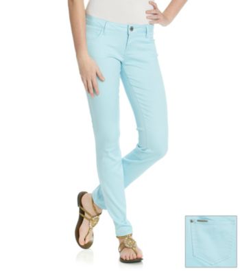 Celebrity Pink Juniors' Stretch Sateen Skinny Jeans