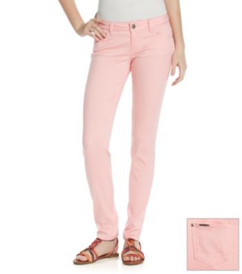 Celebrity Pink Juniors' Stretch Sateen Skinny Jeans
