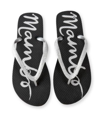 Mambo® Glitter Flip Flops