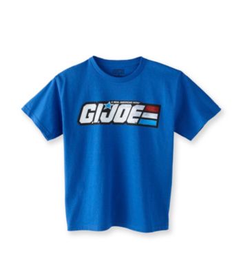 G.I. Joe Boys' 8-20 Royal Blue Short Sleeve American Hero Tee