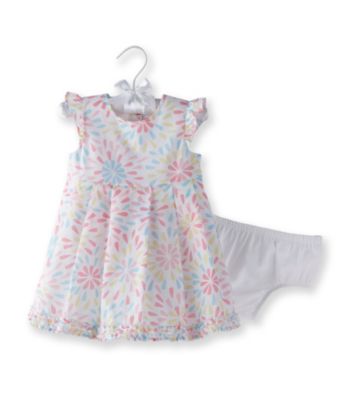 Cuddle Bear® Baby Girls' Multi Floral Print Dress Set