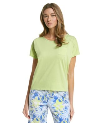 Jockey® Knit Scoop Neck Top - Kiwi Green