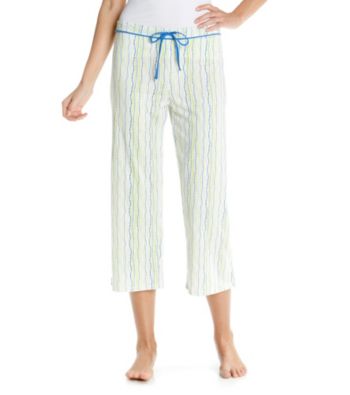 Jockey® Knit Capris - Bubble Stripe