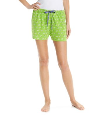 HUE® Knit Boxer Shorts - Escargot Green