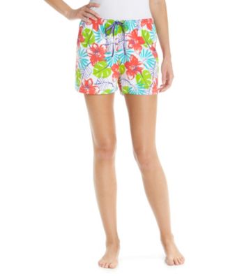 HUE® Knit Boxer Shorts - Samba Floral