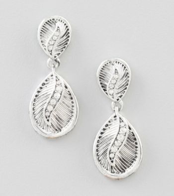 Relativity® Faceted Linear Post Earrings