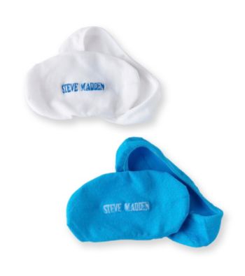 Steve Madden 2-pk. Footie Socks - Neon Blue