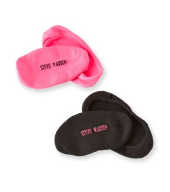 Steve Madden 2-pk. Footie Socks - Neon Pink