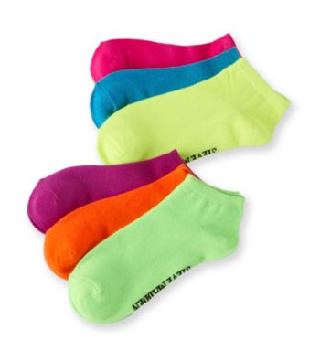 Steve Madden 6-pk. Low Cut Socks - Neon Solids