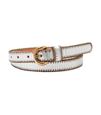 Fossil® Shotbead Skinny Belt