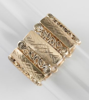 Erica Lyons® Goldtone New Stretch Bracelet