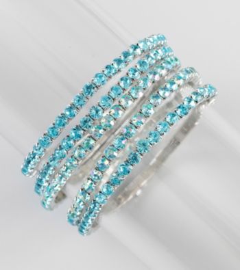 Erica Lyons® Silvertone Stretch Bracelet