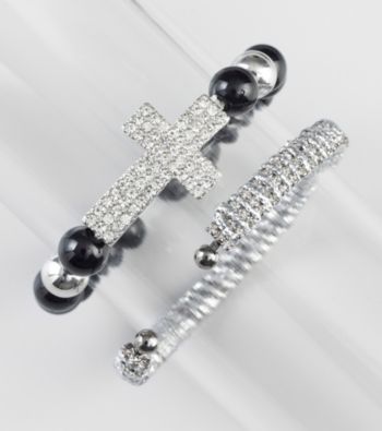 Erica Lyons® Two Bracelet Set