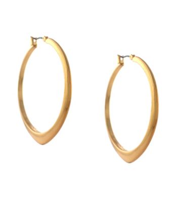 BCBGeneration™ Core Strength Goldtone Hoop Earrings