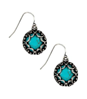 Nine West Vintage America Collection® Turquoise Drop Earrings