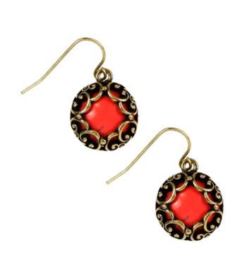 Nine West Vintage America Collection® Coral Drop Earrings