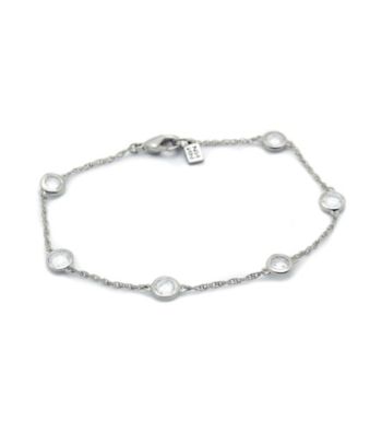 Jill Zarin Cubic Zirconia Station Tennis Bracelet