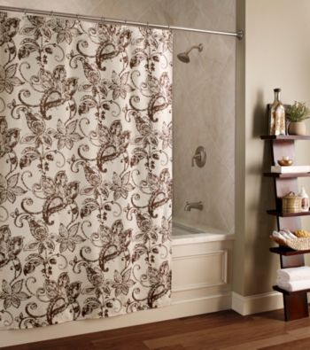 m.style™ Batik Blossome Shower Curtain