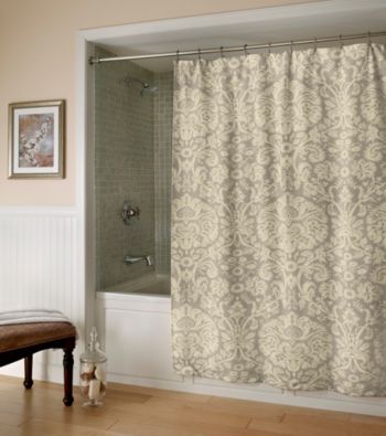 m.style™ Damask Shower Curtain