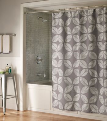 m.style™ Geo Leaf Shower Curtain