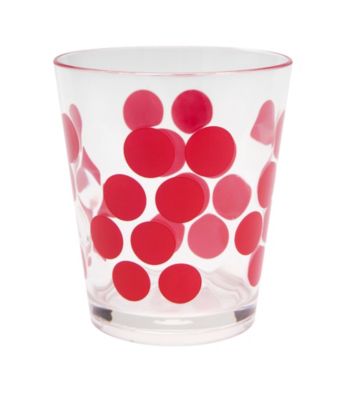 Zak Designs® Dot Dot Set of 6 Double Old Fashion Tumblers