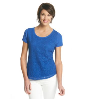Studio Works® Lace Tee