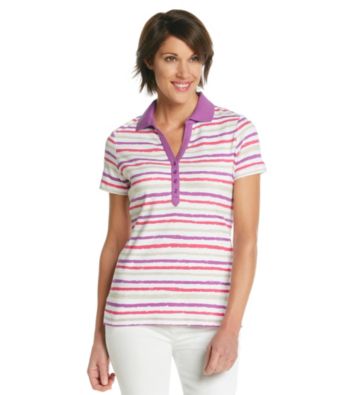 Studio Works® Petites' Striped Polo