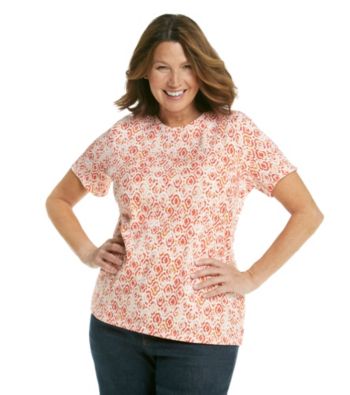 Studio Works® Plus Size Printed Crew