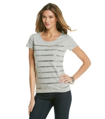 Jones New York Sport® Sequin Tee