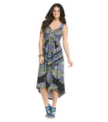 Oneworld® Strapped Hi-Lo Maxi Dress