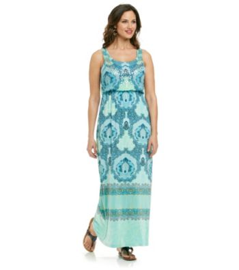 Oneworld® Blouson Top Maxi Dress