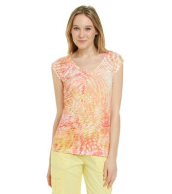 Calvin Klein Performance Burnout Tie Dye Tee