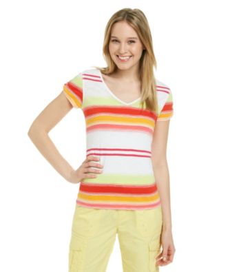 Calvin Klein Performance Multi Stripe Tee