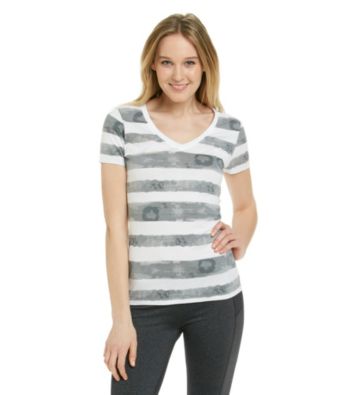Calvin Klein Performance Painted Stripe Tee