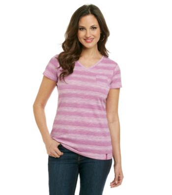 Ruff Hewn Print V-Neck Tee