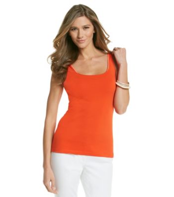 Anne Klein® Basic Scoopneck Tank