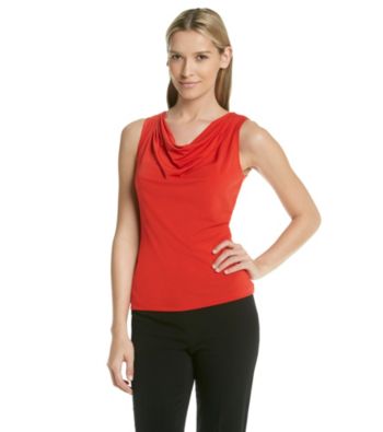 Calvin Klein Solid Cowlneck Cami