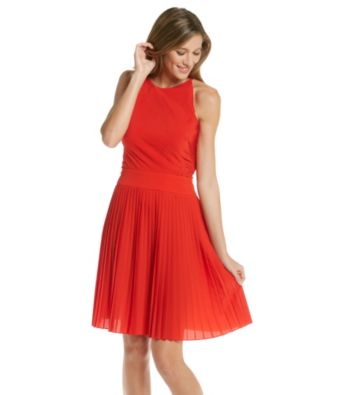 Calvin Klein Halter Banded Waist Dress