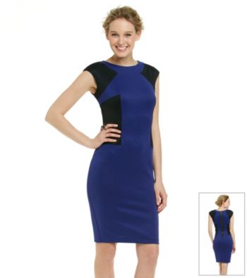 R & M Richards® Colorblock Sheath Dress